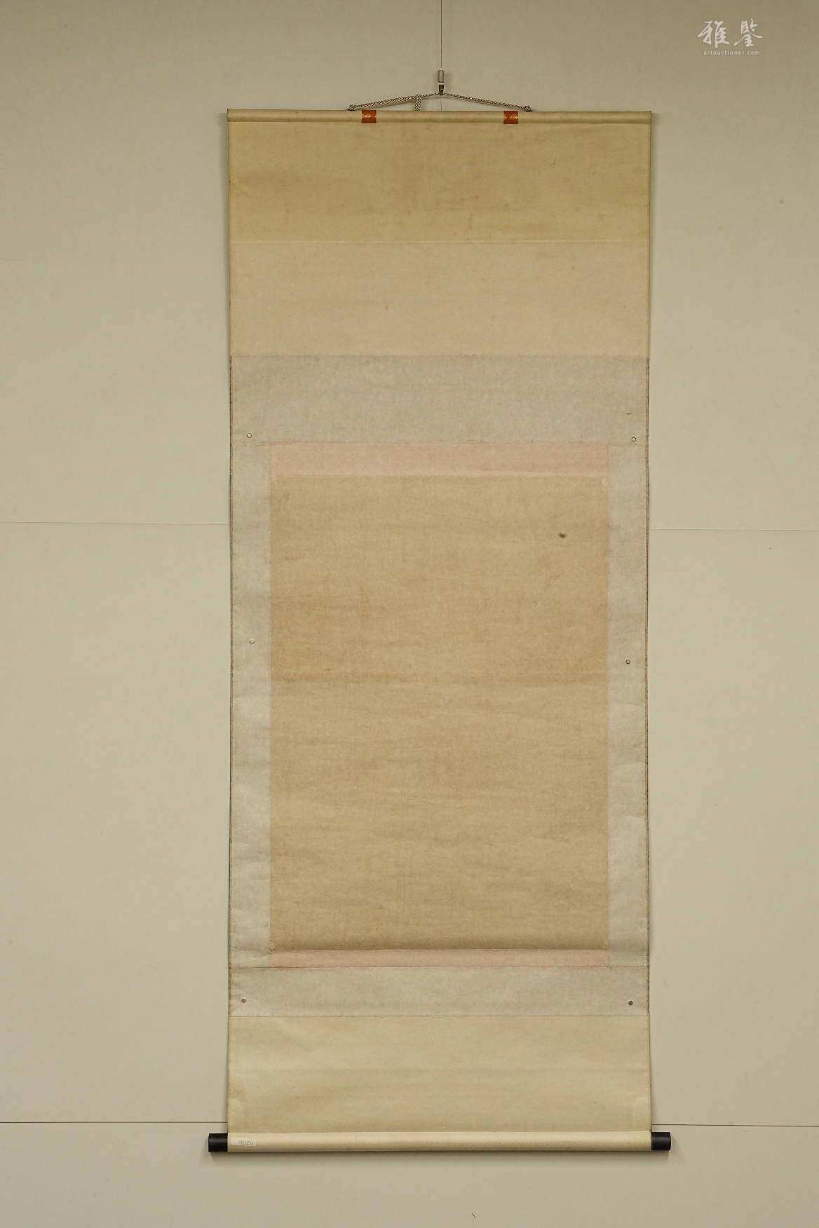 清乾隆 宁玛派八部普巴金刚（九普巴）唐卡 钦则（钦孜）画派体系 布面 日本古裂装裱 日本桐箱附 本物保证
